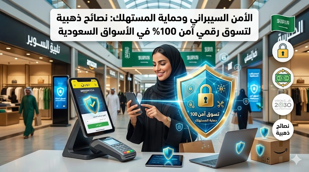 الأمن السيبراني وحماية المستهلك: نصائح ذهبية لتسوق رقمي آمن 100% في الأسواق السعودية