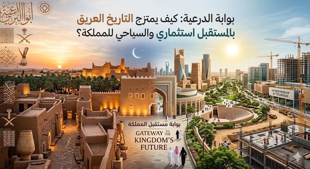 بوابة الدرعية: كيف يمتزج التاريخ العريق بالمستقبل الاستثماري والسياحي للمملكة؟