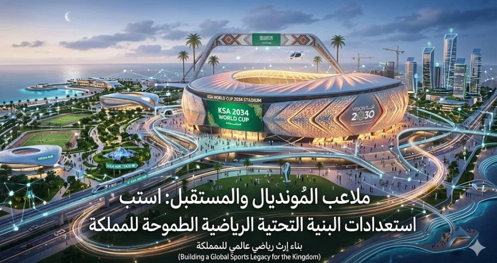 ملاعب المونديال والمستقبل: استعدادات البنية التحتية الرياضية الطموحة للمملكة