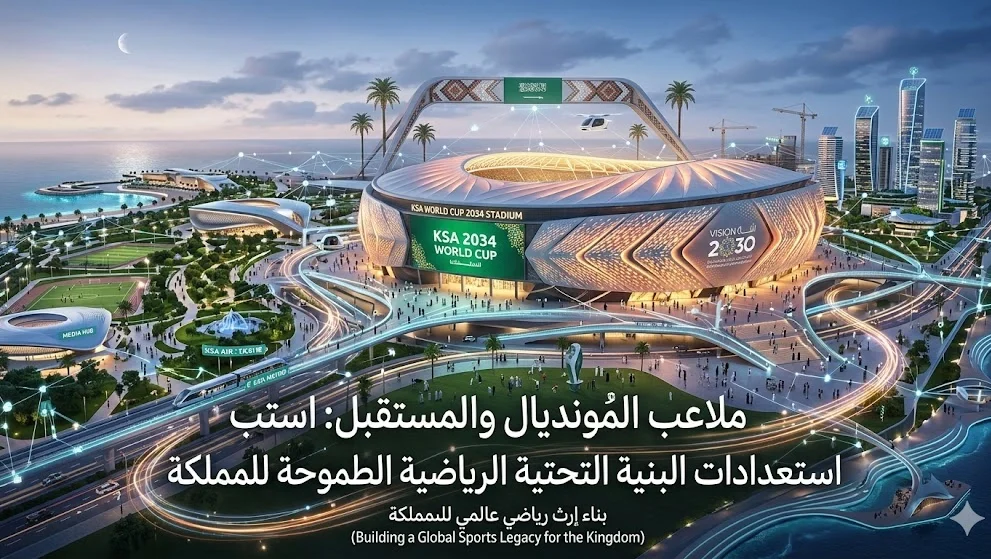 ملاعب المونديال والمستقبل: استعدادات البنية التحتية الرياضية الطموحة للمملكة