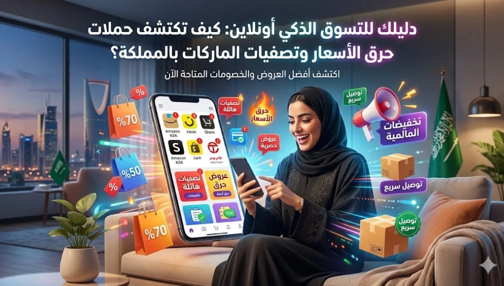 دليلك للتسوق الذكي أونلاين: كيف تكتشف حملات حرق الأسعار وتصفيات الماركات بالمملكة؟