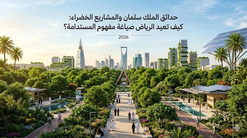 حدائق الملك سلمان والمشاريع الخضراء: كيف تعيد الرياض صياغة مفهوم المدن المستدامة؟