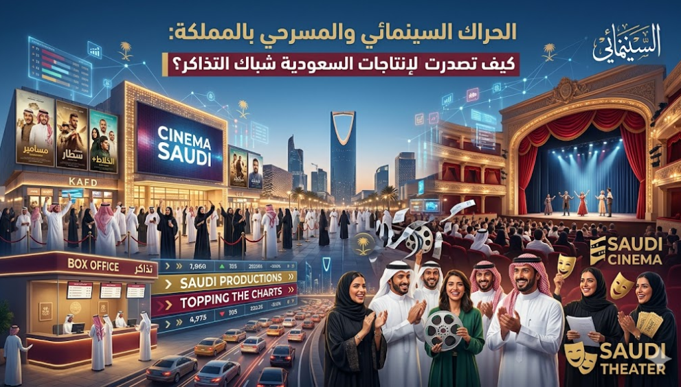 الحراك السينمائي والمسرحي بالمملكة: كيف تصدرت الإنتاجات السعودية شباك التذاكر؟
