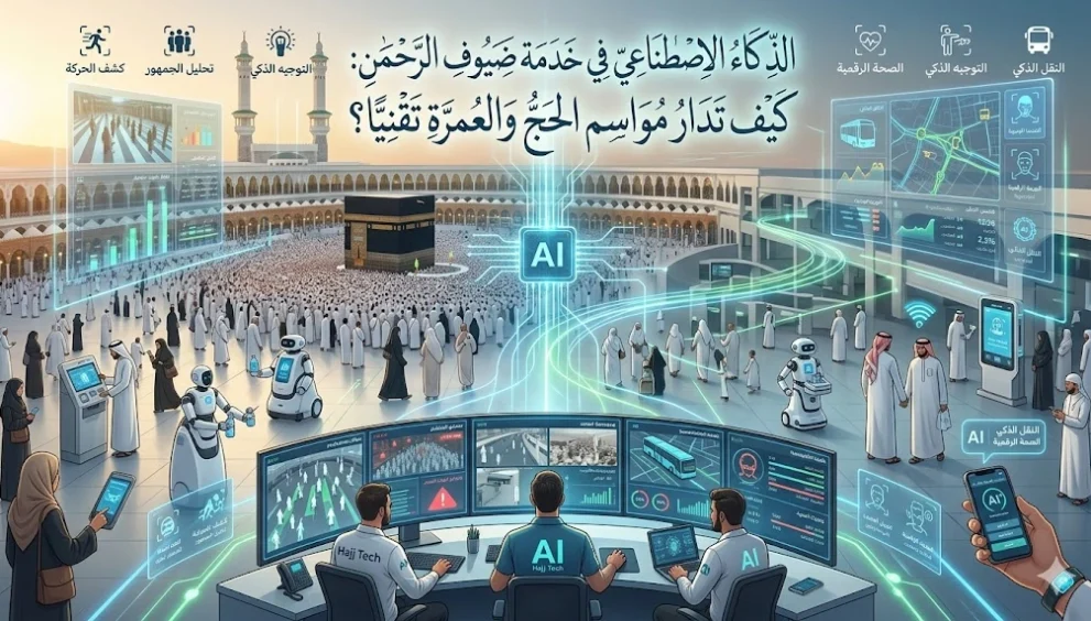 الذكاء الاصطناعي في خدمة ضيوف الرحمن: كيف تدار مواسم الحج والعمرة تقنياً؟