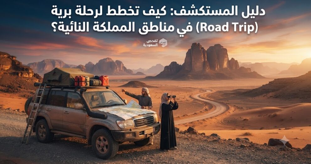 دليل المستكشف: كيف تخطط لرحلة برية (Road Trip) في مناطق المملكة النائية؟