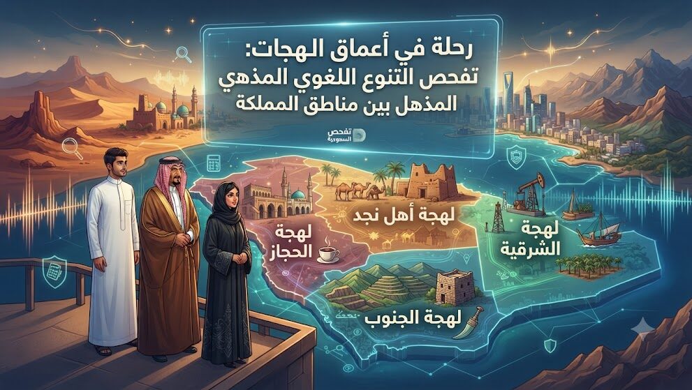 رحلة في أعماق اللهجات: تفحص التنوع اللغوي المذهل بين مناطق المملكة