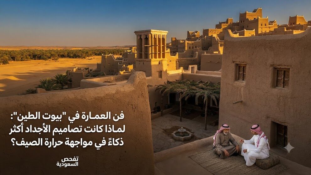 فن العمارة في "بيوت الطين": لماذا كانت تصاميم الأجداد أكثر ذكاءً في مواجهة حرارة الصيف؟