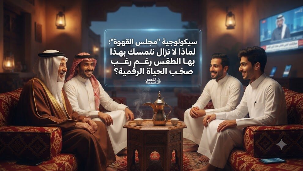سيكولوجية "مجلس القهوة": لماذا لا نزال نتمسك بهذا الطقس رغم صخب الحياة الرقمية؟