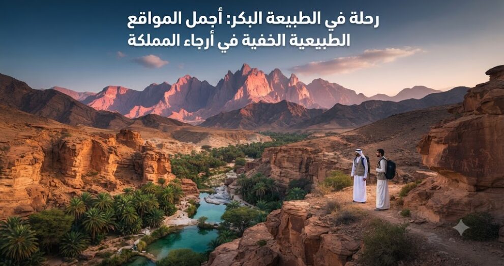 رحلة في الطبيعة البكر: أجمل المواقع الطبيعية الخفية في أرجاء المملكة
