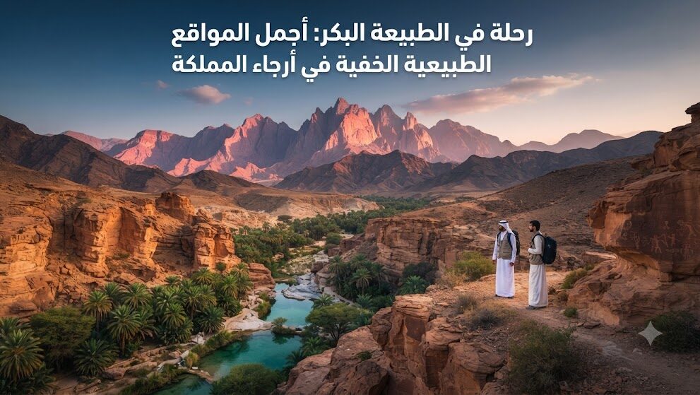 رحلة في الطبيعة البكر: أجمل المواقع الطبيعية الخفية في أرجاء المملكة